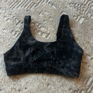 Lole Black and Gray Sports Bra